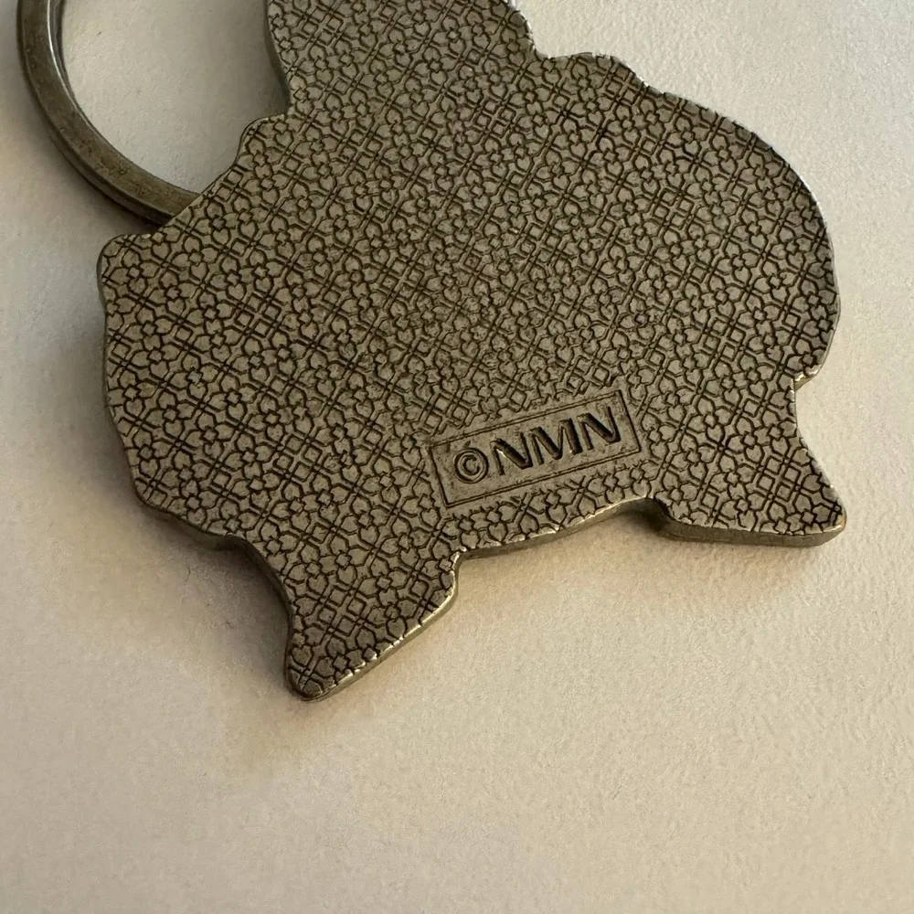 North Dakota Souvenir Keychain Cowboy Hat Boots Rodeo‎ Collectible USA Travel